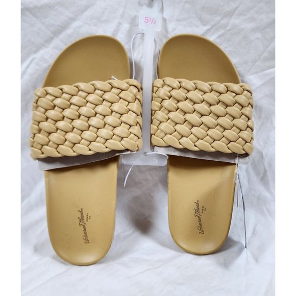 Universal Thread Shoes New Universal Thread Women Yellow Contoured